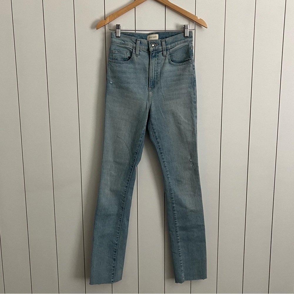 Favorite Daughter The Valentina Tower Super High Rise Jean in Aster